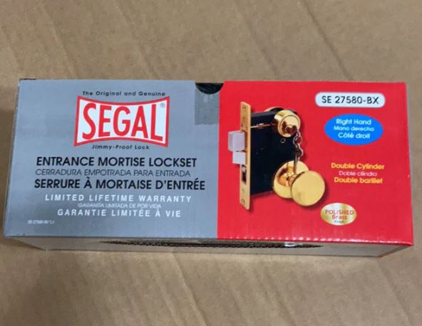 A6197, 27600 Entry Door Mortise Lockset