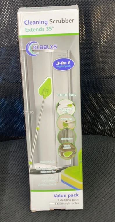 A6131, Home Shower Scrubber 3 in 1 Extendable Long Handle