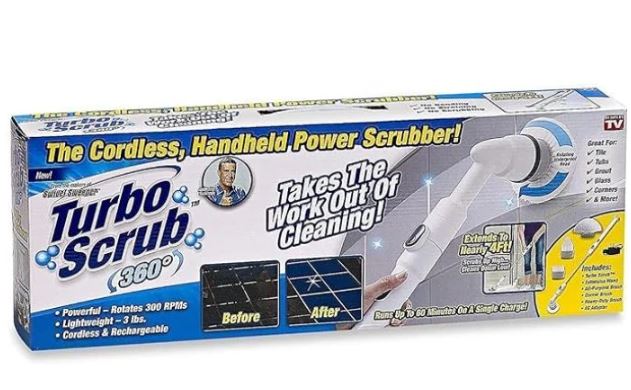 A6552, Cordless Power Scrubber