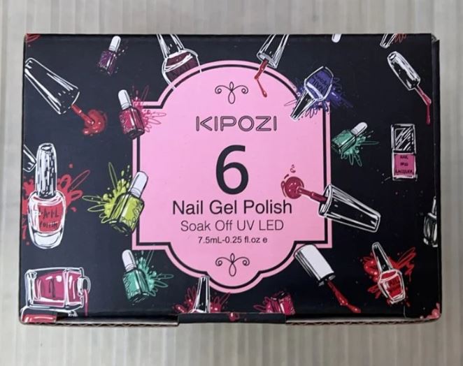 A6403, Nail Gel Polish 3 pieces, 6 pieces