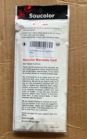 A6477, Paint Brushes Set 20pcs