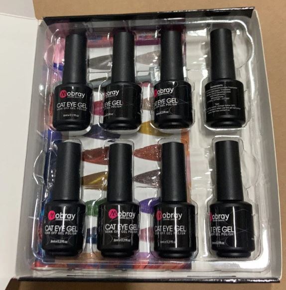 A6808, Gel Nail Polish Set 8 ct