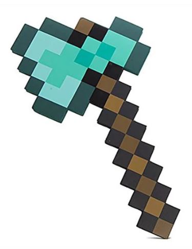 A6475, Diamond Chop Axe, Blue