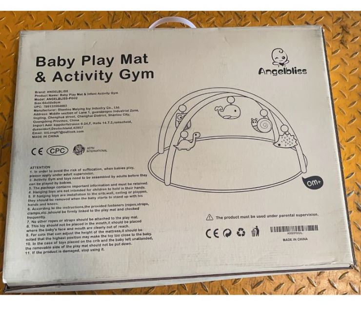 A6515，Baby Play Mat& Activity Gym