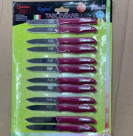 A6485, Serrated-Steak Knives Set of 12