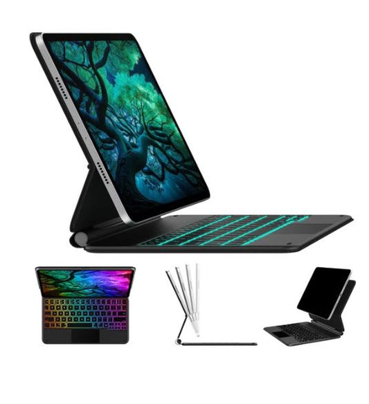 A6558, Magnetic Keyboard Compatible for iPad Pro (11-inch) and iPad Air (10.9-inch)