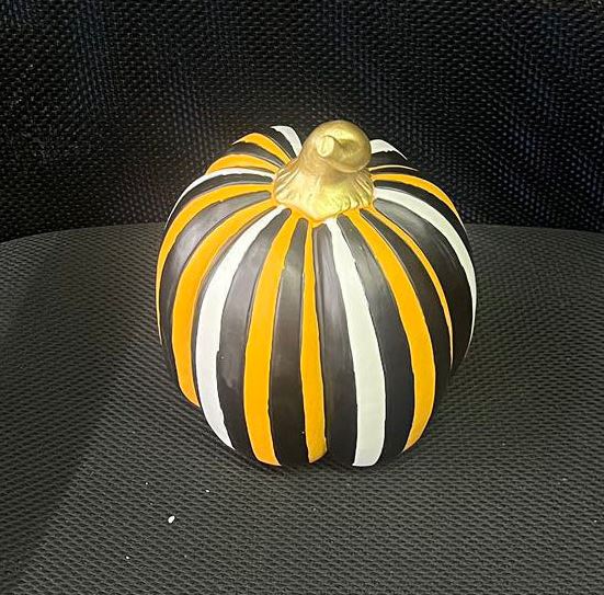 A6058, Striped Pumpkin 7.5inch (FSKU:2722860)