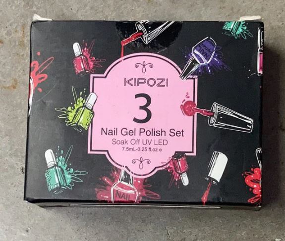 A6403, Nail Gel Polish 3 pieces, 6 pieces