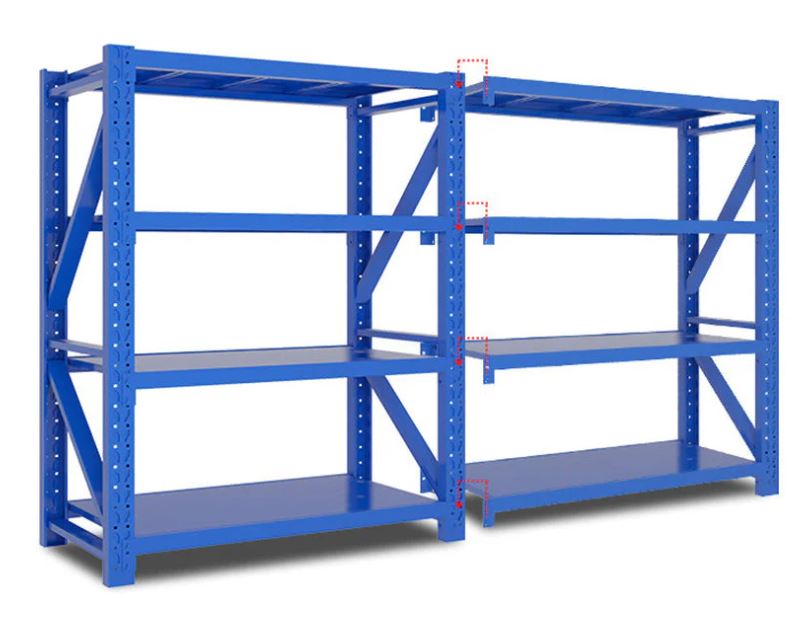 A8009, Heavy-duty Garage Store Warehouse Shelving Rack