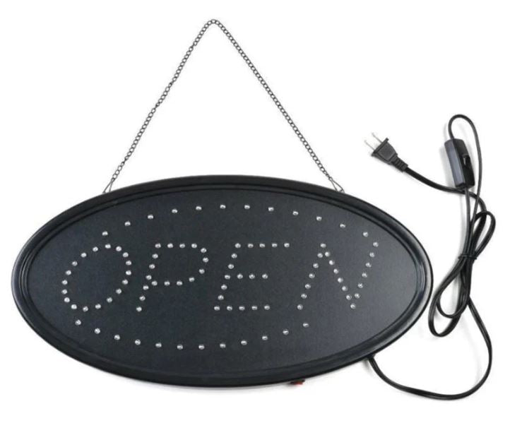 A8007, LED Open Sign 10x20inch, 3 Kinds