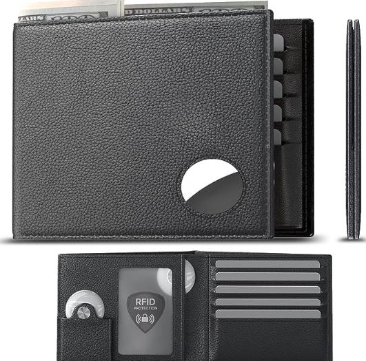A6391, Wallet for Men, Airtag Card Wallet