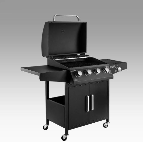 A8120, Premier 5-Burner Propane Gas BBQ Grill