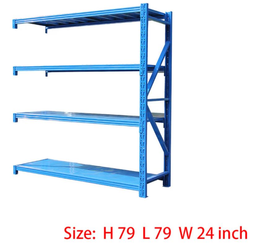 A8009, Heavy-duty Garage Store Warehouse Shelving Rack