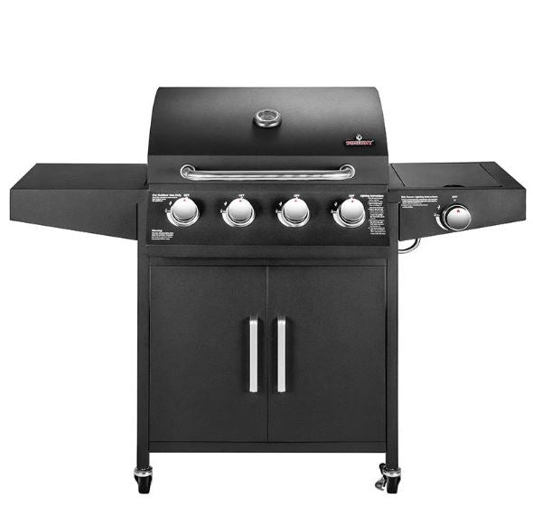 A8120, Premier 5-Burner Propane Gas BBQ Grill