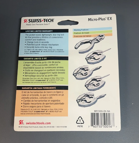 A6638, 9-in-1 Key Ring Tools