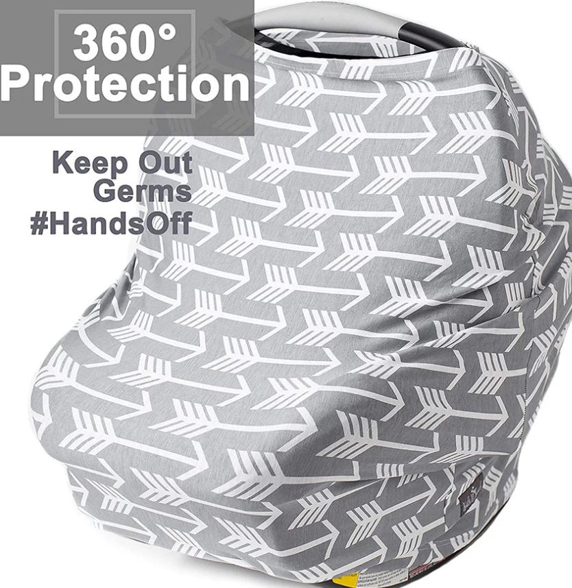 A1026, Multipurpose Baby Car Seat Cover, Canopy & Nursing Cover