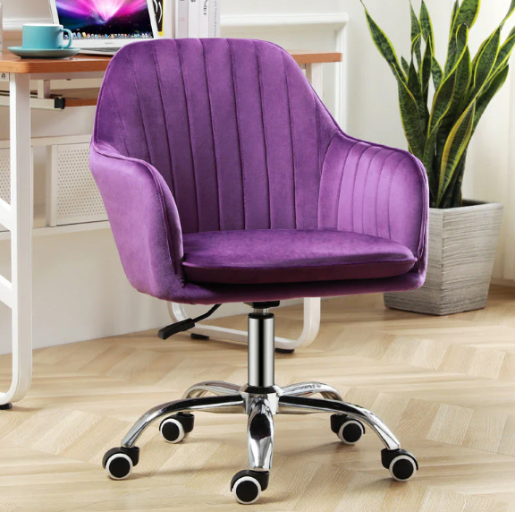 A0954, Vanity Desk Chair, Office Chair, Adjustable Height